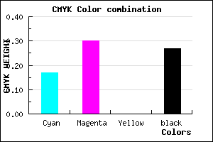 #9A82BA color CMYK mixer