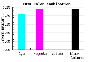 #9A94C2 color CMYK mixer