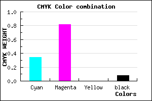 #9A2AEB color CMYK mixer