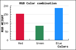 rgb background color #9A53BB mixer