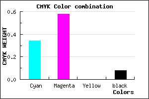 #9A63EB color CMYK mixer