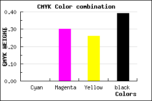 #9B6C72 color CMYK mixer