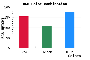 rgb background color #9B6CAF mixer