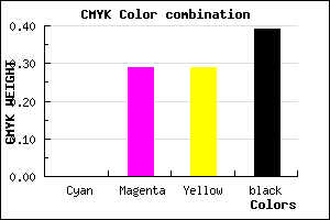 #9B6E6E color CMYK mixer