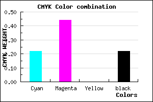 #9B6FC7 color CMYK mixer