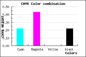 #9B71C7 color CMYK mixer