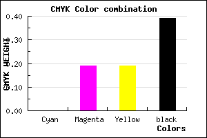 #9B7E7E color CMYK mixer
