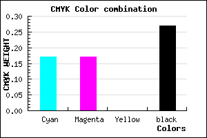 #9B9BBB color CMYK mixer