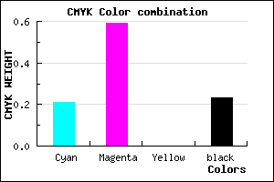 #9B50C4 color CMYK mixer