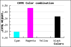 #9B5DAB color CMYK mixer