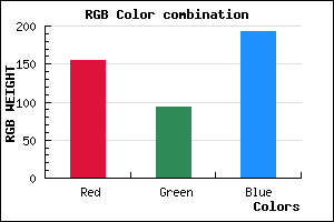 rgb background color #9B5DC1 mixer
