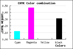 #9B5EB0 color CMYK mixer