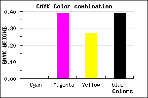 #9B5F71 color CMYK mixer