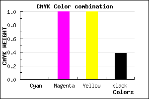 #9C0000 color CMYK mixer