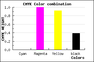 #9C000D color CMYK mixer