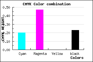 #9C68C4 color CMYK mixer