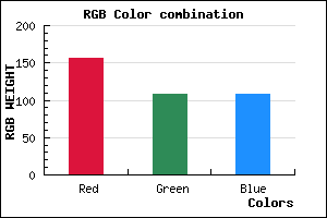 rgb background color #9C6C6C mixer