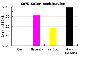 #9C6C80 color CMYK mixer
