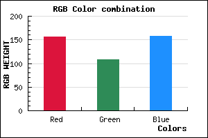 rgb background color #9C6C9E mixer