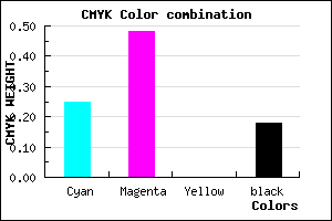 #9C6DD1 color CMYK mixer
