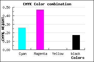 #9C6FD3 color CMYK mixer