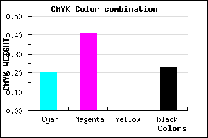 #9C74C4 color CMYK mixer