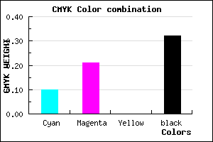 #9C8AAE color CMYK mixer