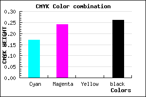 #9C8EBC color CMYK mixer