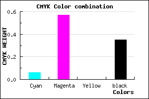 #9C47A6 color CMYK mixer