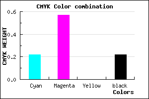 #9C56C8 color CMYK mixer