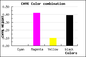 #9C5A8C color CMYK mixer