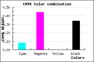#9C5FA9 color CMYK mixer