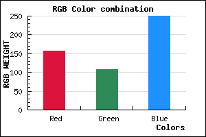 rgb background color #9D6BFA mixer