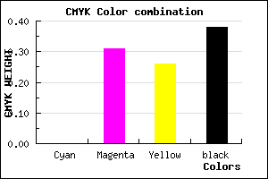 #9D6C74 color CMYK mixer