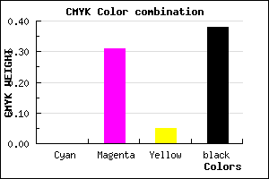 #9D6D95 color CMYK mixer
