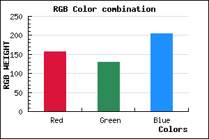 rgb background color #9D81CD mixer