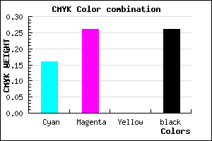 #9D8CBC color CMYK mixer