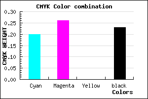 #9D91C5 color CMYK mixer