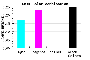 #9D92BE color CMYK mixer