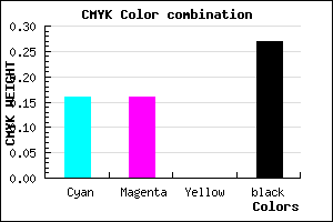 #9D9CBA color CMYK mixer