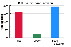 rgb background color #9D14C0 mixer