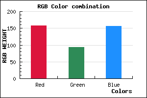 rgb background color #9D5D9C mixer
