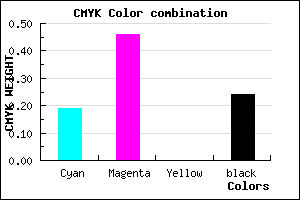 #9E69C3 color CMYK mixer