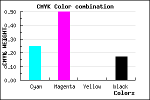 #9E69D3 color CMYK mixer