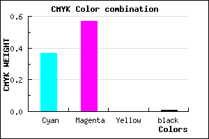 #9E6CFC color CMYK mixer