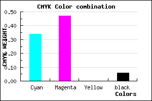 #9E7EEF color CMYK mixer
