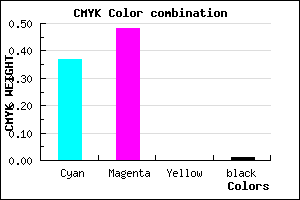 #9E82FC color CMYK mixer