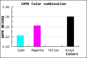 #9E8CB2 color CMYK mixer