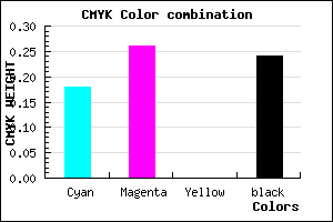#9E8FC1 color CMYK mixer
