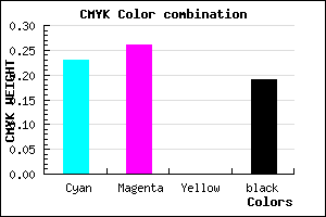 #9E98CE color CMYK mixer